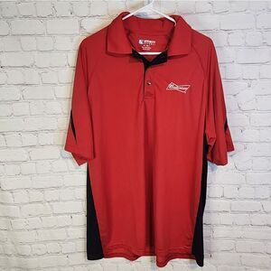 Men's Affinity Apparel "Budweiser" golf polo shirt, size 2XLT